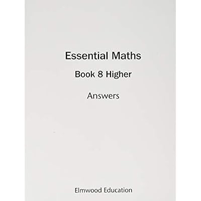 Essential Maths 8 Higher Answers
