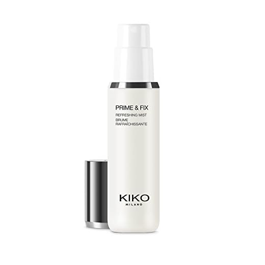 KIKO Milano Prime & Fix Refreshing Mist | Spray Multifonction : Base Rafraîchissante Et Fixateur De Maquillage 2 En 1