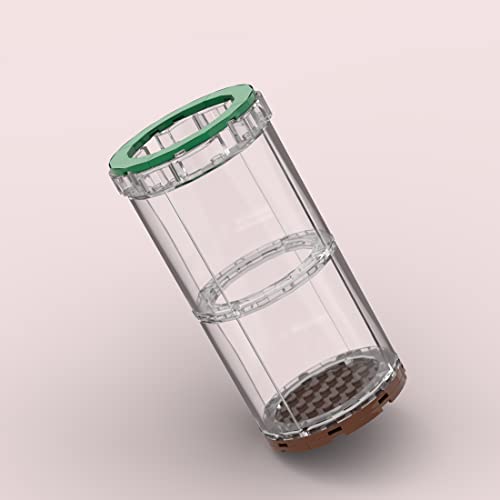 Tewerfitisme 24 Stücke Blumenstrauß Vase Modell,Botanik Kollektion Custom Vase Bausteine Kompatibel mit Lego 10280 40461… – Bild 5