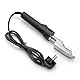 Toplionace 220V Temperatur Regulierbares Mini Bügeleisen, 150W 50-350℃ Mini Bügeleisen für Lederkleidertasche Schuhe Lederfaltenentfernungseisen 85x26MM