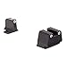 Trijicon FN202-C-600935 Bright & Tough Night Sight Suppressor Set, Fnh Models Fns-9, FNX-9, & Fnp-9, White Front/Rear with Green Lamps