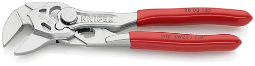 Image of KNIPEX Tools 86 03 125, 5-Inch Mini Pliers Wrench | bike-hand-tools