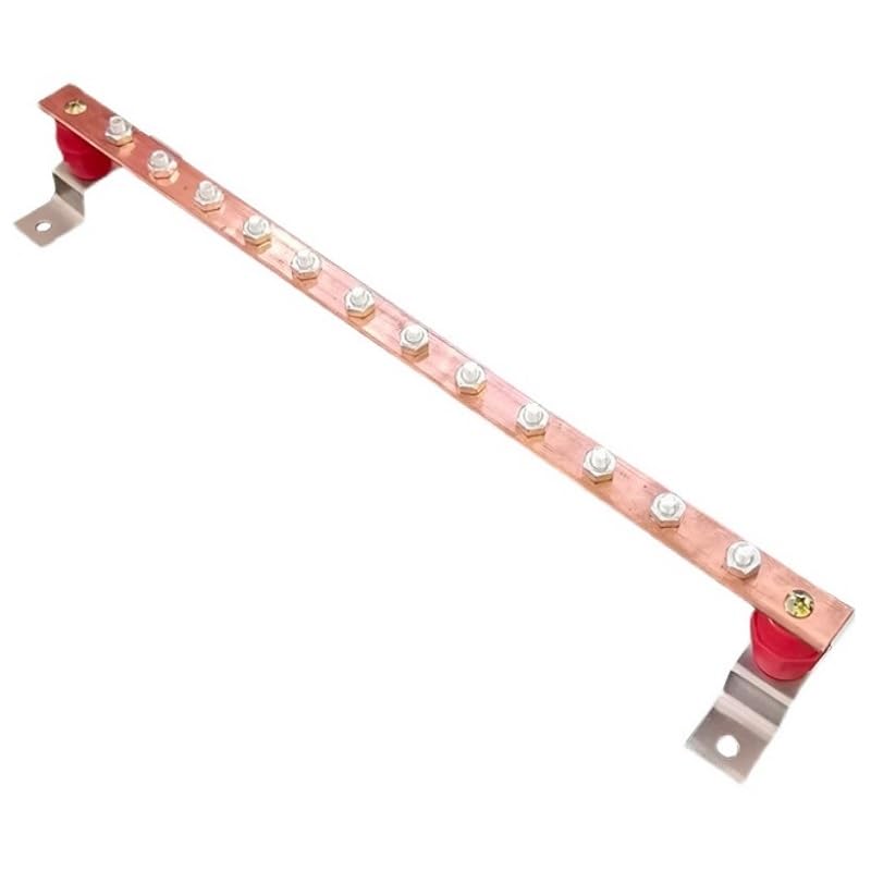 Wiring Connecting Terminals - Machine Room grounding busbar Cabinet grounding Copper Connector 4 * 25 * 500mm grounding Copper busbar Terminal