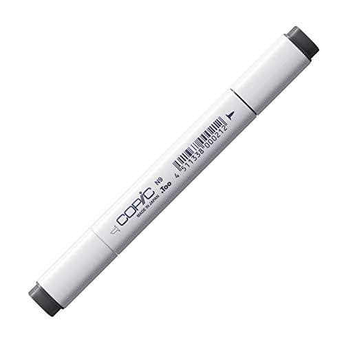 Copic Marker with Replaceable Nib, N9-Copic, Neutral Gray