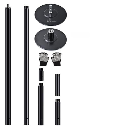 SereneLife Professional Upgrade Spinning Dance Pole - Portable & Removable