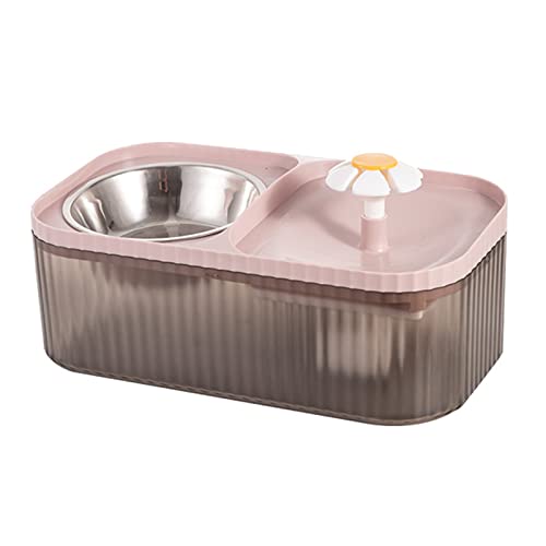 Fuente automática para agua y comida para gatos