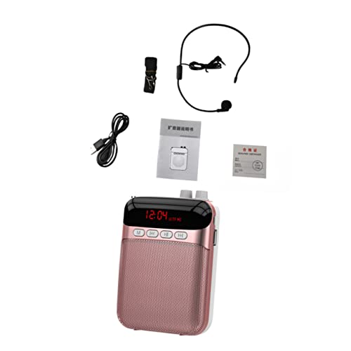 HEMOTON Teacher's Amplifier Portable Mini Voice Amplifier Long Battery Life for Teaching Presentations
