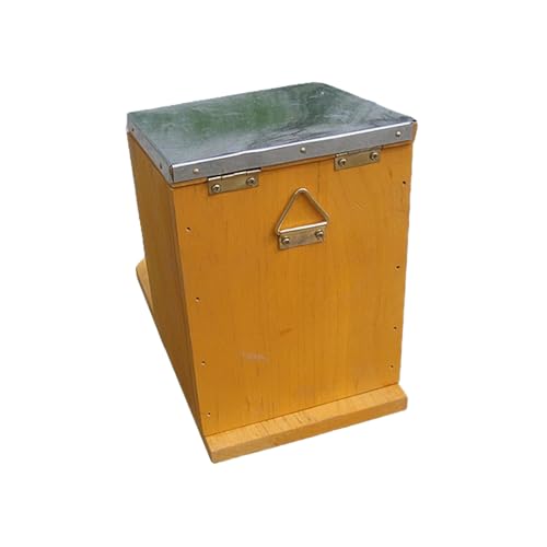 Mucola Eichhörnchen Futterhaus aus Holz 12x22x18cm Eichhörnchenfutterstation Mir großer Sitzplattform | aufklappbares Zinkdach | Futterautomat Futterspender Futterstelle