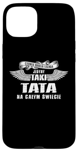 Jedyny Taki Tata Polska Koszulka Prezent dla Ojca Polish Dad �X�}�z�P�[�X iPhone 15 Plus �p