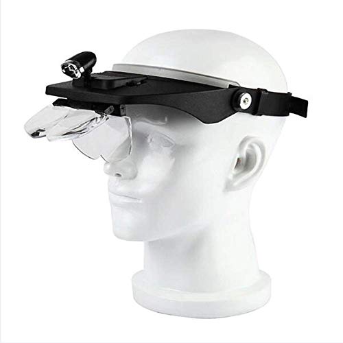 Loupe de support de bandeau YCQYM idéale pour le modélisme et la couture nocturne