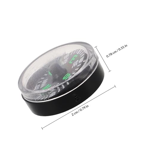 Brújula Plástica Negra 20mm Pack 12 Unidades miniatura 2