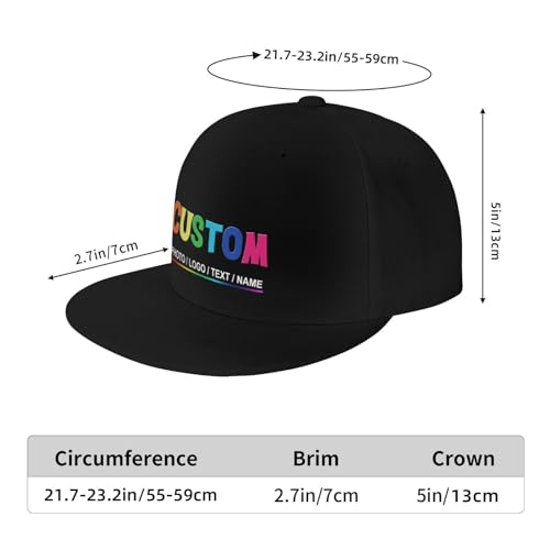 Gorra Snapback personalizada para hombre estilo hip hop miniatura 3