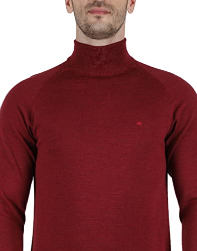 Image of Monte Carlo Men Wool High Neck Pullover Sweater