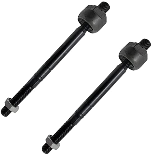 Image of Detroit Axle - Front Upper Control Arms w /Ball Joints Inner Outer Tie Rods Replacement for 2003-2006 Lincoln LS Ford Thunderbird - 6pc Set