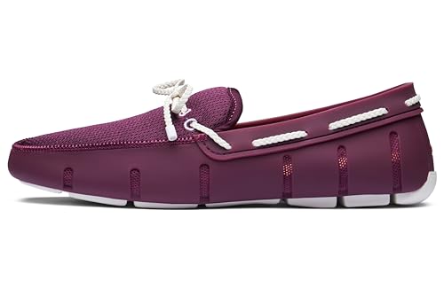 Image of SWIMS Braided Lace Loafer for Men, Breathable Slip On Water Friendly Driving Shoe, Lightweight Mesh Upper, Drainage Sole