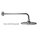 Purelux Shower Arm Extension Extra Long Water Outlet PJ1001 with Flange Made of Stainless Steel, Chrome finish 16 Inches