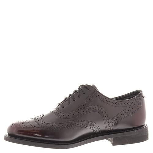 Men's Wingtip Oxford, 8.5 4E US, Burgundy4
