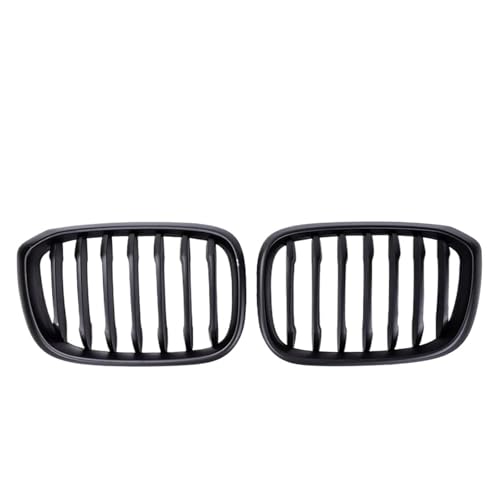 Rejilla delantera para BMW G01 G02 G08 de una sola línea negro mate