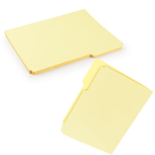 Lineco Archival Letter Size File Folders. Organize Important Documents, Prints, Photos. 9.5" x 11.75" with 1/3-Cut Tab, Acid-Free, Lignin-Free Light Tan 10 Pt. Perma/Dur Folder Stock. Pack of 25