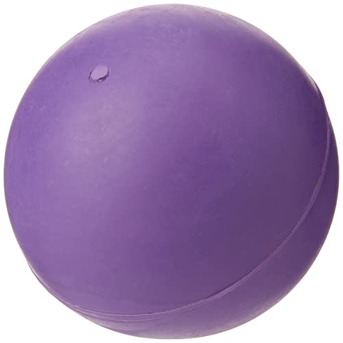 CLASSIC Pet Products for Dogs Solid Rubber Ball Large, 70 mm, Purple, Large - 70mm