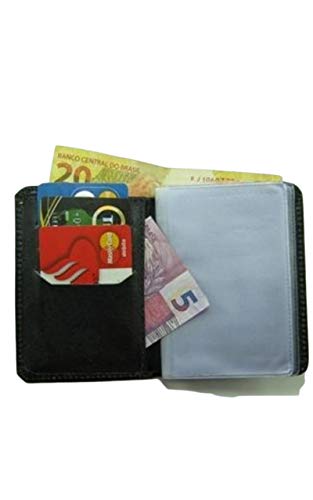 Carteira Masculina Porta Documentos Carro 100% Couro Legítimo R5