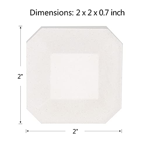 Gassaf Ceramic Briquettes Replacement For Lynx L27, L30, L42, Cs30 And Other Gas Grills, 2" By 2" Each, Set Of 50 Pcs #TOP1