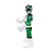 Imaginext Replacement Part for Collectible Fisher-Price Power Ranger Battle Armor Playset DRY96 - Replacement Translucent Green Tommy Oliver Power Ranger Poseable Figure
