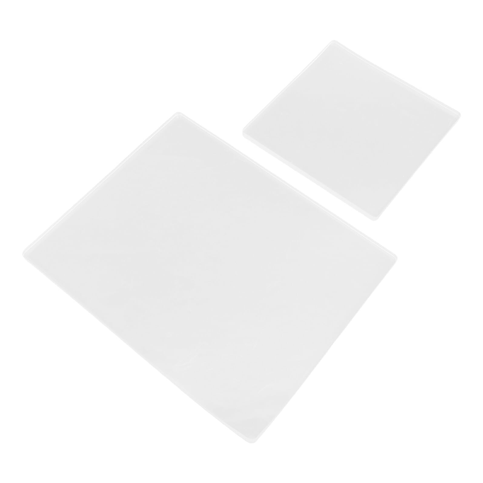 Placas de gel transparentes para impresión infantil kit de planchas para grabado A4 y cuadrado