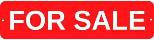 Juexica 12-Pack Real Estate Rider Signs - 24x6 Inch Coming Soon, For Sale, Pending & Sold Signs