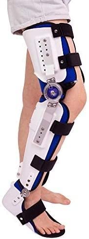 Rodillera Artritis Mujer menisco y ligamento Estabilizador de la articulación de Soporte de ortesis de Rodilla, Fractura de Rodilla con bisagras Fractura de protección de protección Fija Protector de