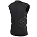 DGXINJUN Men's Baseball Chest Rib Protector Sleeveless Vest Padded Shirt for Aldult Softball Football Rugby T Ball Heart Sternum Guard