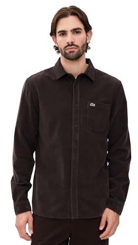 Lacoste Men's Corduroy Button Down Shirt