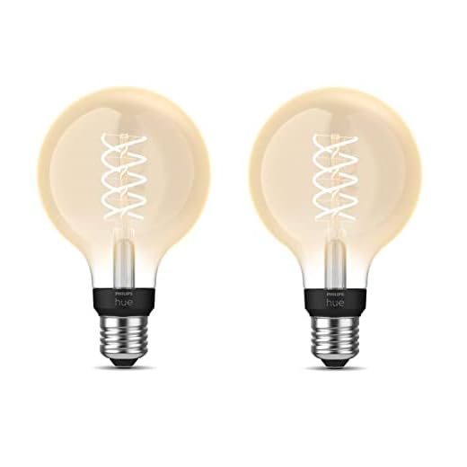 Philips Hue Filament Globe G93 E27 (lot de 2)