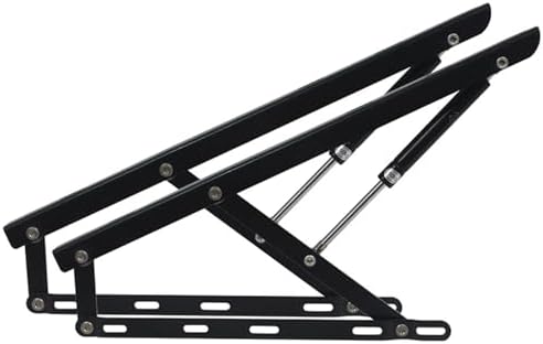 Heavy Duty Hydraulic Bed Lift Mechanism Gas Spring Storage Lift Kit for Beds 70kg Load Capacity 108cm Length Perfect for Space Optimization and Convenience
