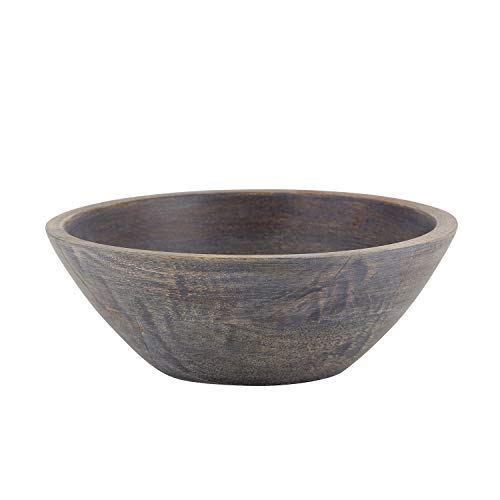 Creative Brands - MR764 Creative Brands 47th & Main Serving Bowl, Small, Grey Wood