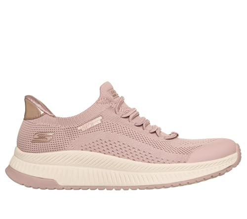 Skechers Bobs Squad 4 Dire Step, Scarpe Da Ginnastica Donna, Blush Engineered Knit, 38 Eu - 4