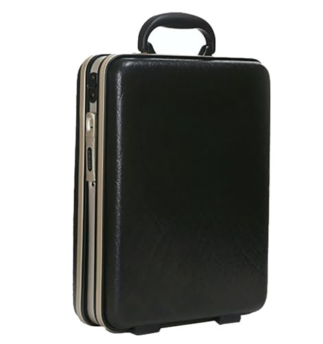 Maletín vertical para laptop 15 pulgadas Baxi&barna con compartimentos A4 y carcasa dura