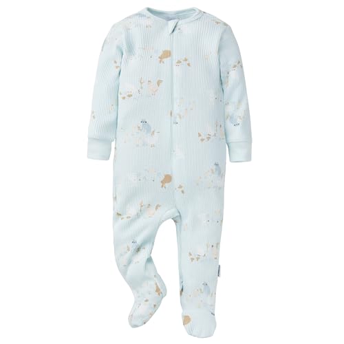 Image of Gerber Baby Boys & Girls 2-Pack 2-Way Zip Thermal Footed Sleep 'N Play