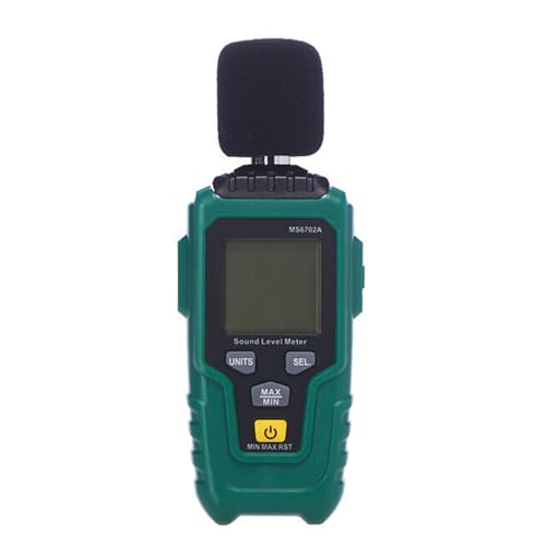 jiahesuw Multifunctional Handheld Digital Sound Levels Meter with Large LCD Display for Home Industrial Precise Noise Measurement