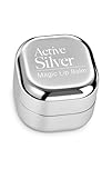 Active Silver - Magic Lip Balm 7ml - Nourishing, Hydrating Lip Care with Gold & Silver Particles and Melissa Essential Oil - Soothes Dry, Chapped, Sore Lips - Natural Formula