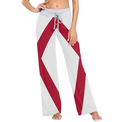 Pantalon de pyjama femme motif drapeau de l'État coupe longue XS