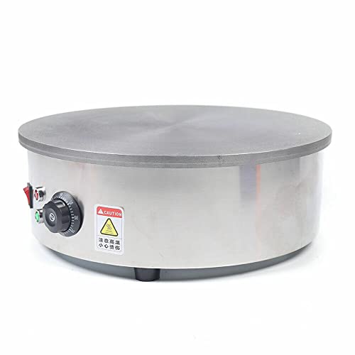 Crêpes-Pfanne Elektrisch Crêpes-Pfanne 2800W 45cm Pfannkuchenpfanne Profi einstellbare Temperatur für Pfannkuchen, Pfannkuchen, Omelettes – Bild 6