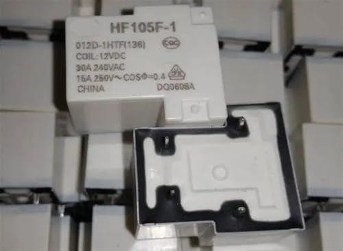 Relé HF105F-1 024D con alta capacidad de 30A para evitar cortes 1