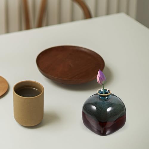 Design moderne pour maison : lot de 4 vases simples - 5