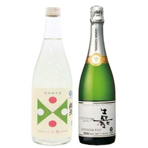 日本酒 ワイン セット 辯天 特別純米酒 720ml 嘉スパークリング白 750ml 各2本 小田部商店 山形県 高畠町 tk06ayt180145 ふるさと納税