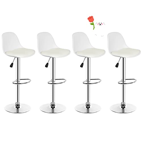 Set 2 Basi Rotonde Cromate Per Sgabelli T845 - Diametro 41cm Con Protezione Pavimento - 2