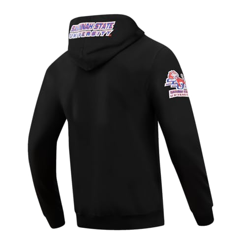 Image of Pro Standard Mens College Classic Chenille Cotton Double Knit Full Zip Hoodie