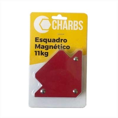 Esquadro Magnético para Solda 11Kg 25LB Reforçado