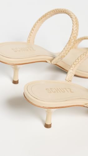 SCHUTZ Women's Taliah Woven Heels4