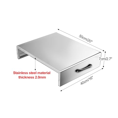 Cubiertas para quemadores de acero inoxidable pulido protector estufa premium para RV 3